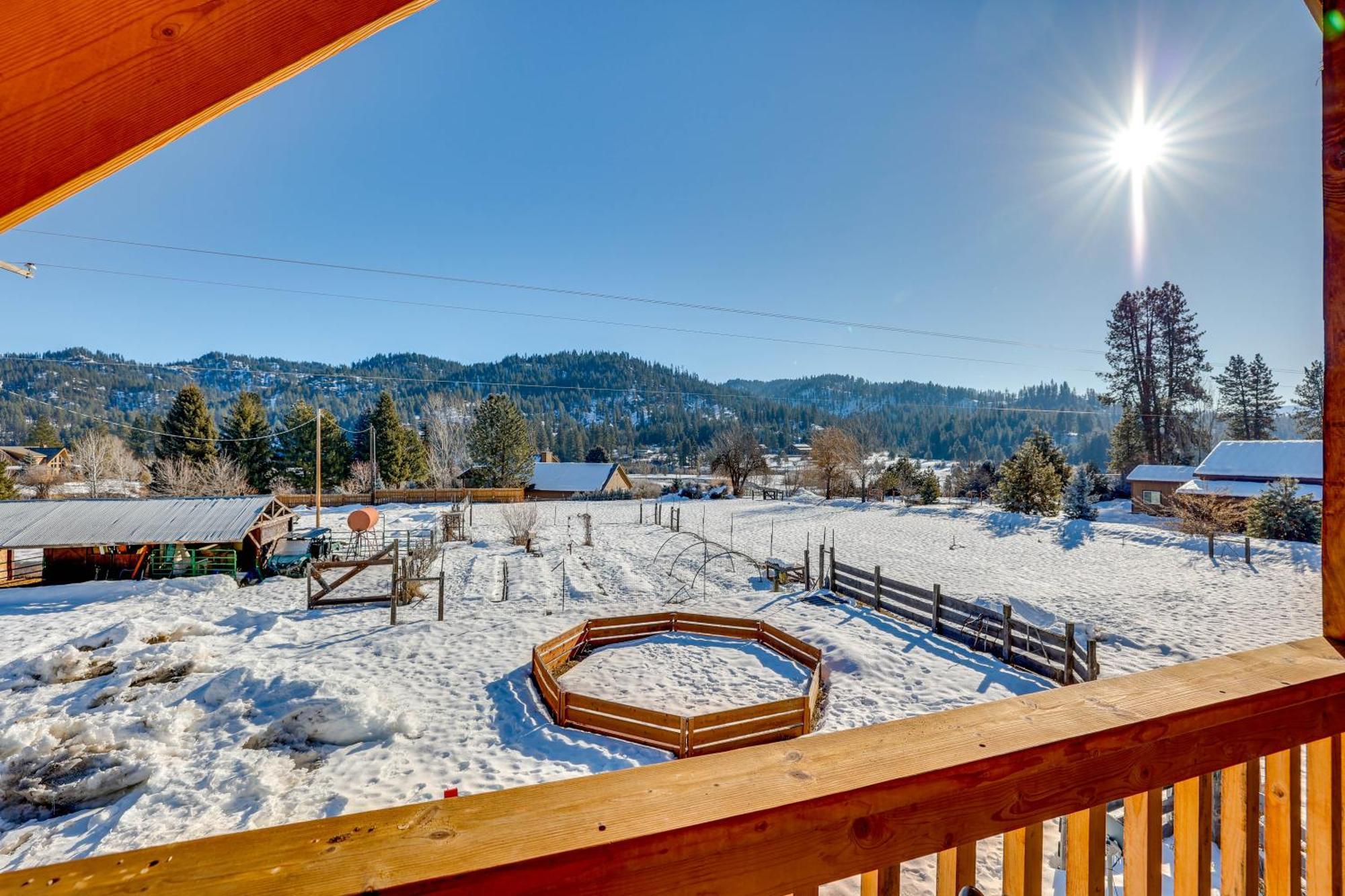 Garden Valley Apartment With Hot Tub And Mtn Views! Crouch ภายนอก รูปภาพ