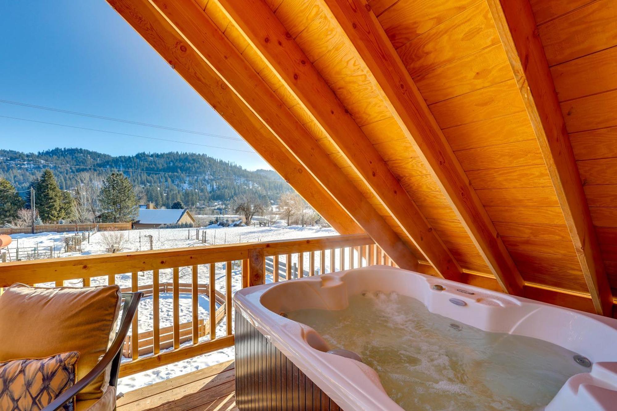 Garden Valley Apartment With Hot Tub And Mtn Views! Crouch ภายนอก รูปภาพ